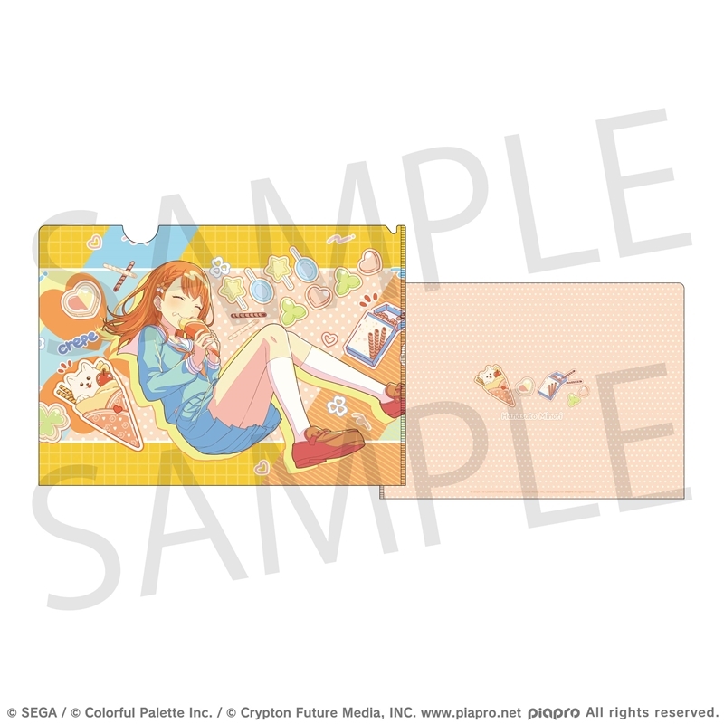 【グッズ-クリアファイル】プロジェクトセカイ カラフルステージ! feat. 初音ミク Anniversary/Birthdayイラスト2023-2024 クリアファイル 花里 みのり