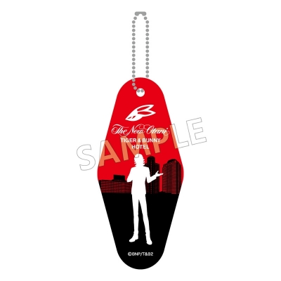 【グッズ-キーホルダー】TIGER & BUNNY2 ホテルコラボ第3弾 ホテルキーホルダー バーナビー
