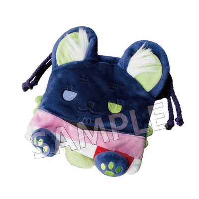 【グッズ-巾着】ブルーロック モフフサシリーズ 巾着袋第二弾 オリヴァ・愛空