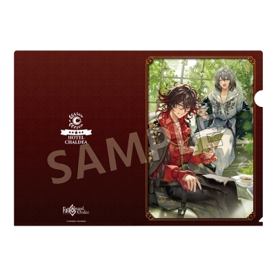 【グッズ-クリアファイル】Fate/Grand Order ホテルコラボ第三弾 クリアファイル オベロン&ダンテ・アリギエーリ