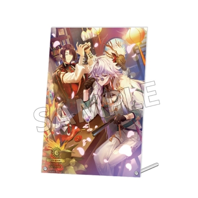 【グッズ-置きもの】Fate/Grand Order ホテルコラボ第三弾 アクリルパネル マーリン&太公望