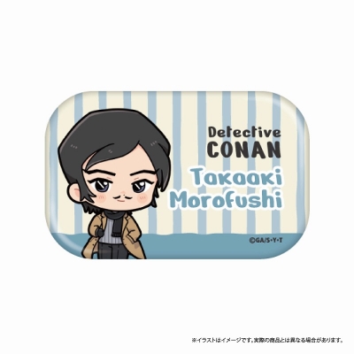 【グッズ-バッチ】名探偵コナン 長方形型缶バッジ 諸伏高明SD(マフラー)