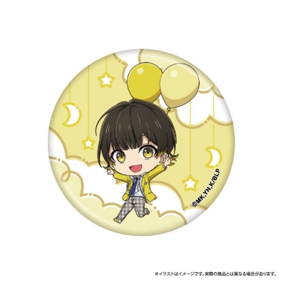 【グッズ-バッチ】ブルーロック 丸缶バッジ 蜂楽 廻(ミニキャラ)(風船)|ブルーロック