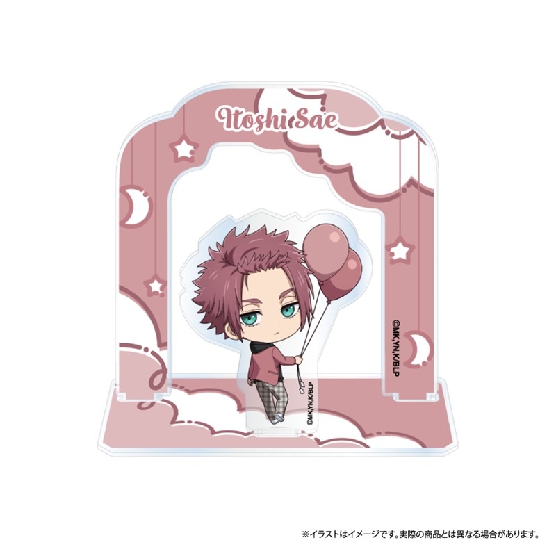 【グッズ-スタンドポップ】ブルーロック アクリルスタンド 糸師 冴(ミニキャラ)(風船)｜ブルーロック