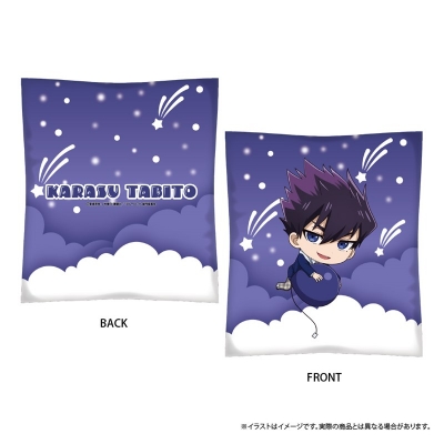 【グッズ-クッション】ブルーロック クッション 烏 旅人(ミニキャラ)(風船)|ブルーロック
