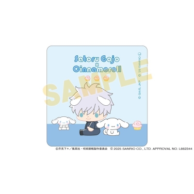 【グッズ-タオル】呪術廻戦 サンリオキャラクターズ ハンドタオル 五条悟×シナモロール 2025Ver.