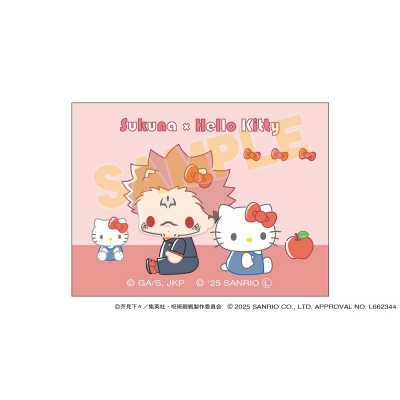 【グッズ-マグネット】呪術廻戦 サンリオキャラクターズ キャンバスマグネット 宿儺×ハローキティ 2025Ver.