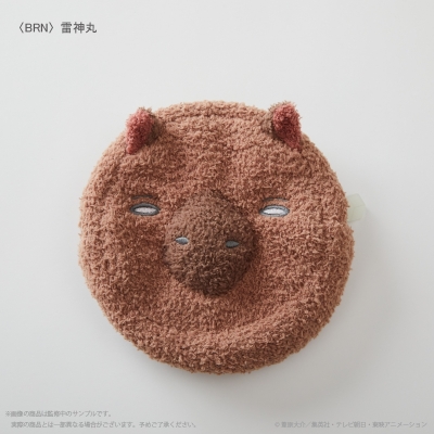 【グッズ-ポーチ】ワールドトリガー もこもこポーチ 雷神丸