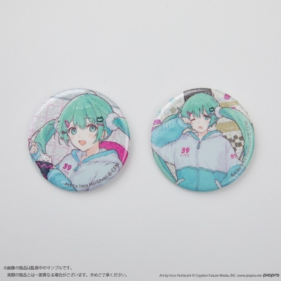 【グッズ-バッチ】初音ミク 缶バッジ2個セット【再販】