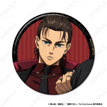 グッズ-バッチ】進撃の巨人 トレーディング缶バッジ[Dignified 