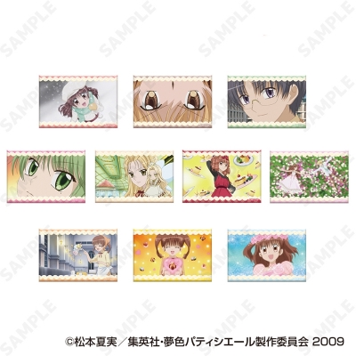 【グッズ-バッチ】TVアニメ『夢色パティシエール』 トレーディングスクエア缶バッジ A【アニメイト特典付】