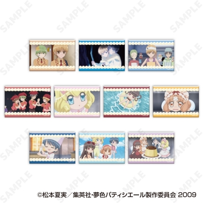 【グッズ-バッチ】TVアニメ『夢色パティシエール』 トレーディングスクエア缶バッジ B【アニメイト特典付】