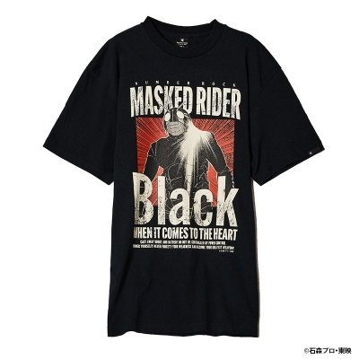 【グッズ-Tシャツ】仮面ライダーBlack T-Shirt/Resolve(XXL)