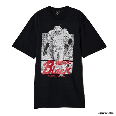 【グッズ-Tシャツ】仮面ライダーBlack T-Shirt/Spirit(M)