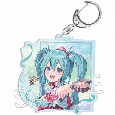 【グッズ-キーホルダー】初音ミク あやかしステージ アクリルキーホルダー 鴉天狗