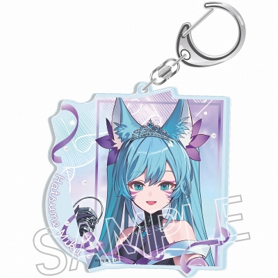 【グッズ-キーホルダー】初音ミク あやかしステージ アクリルキーホルダー 九尾