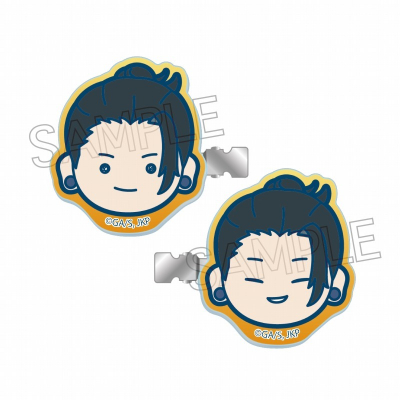 【グッズ-ヘアバンド】呪術廻戦 まるかお 前髪クリップ 夏油 傑