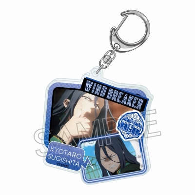 【グッズ-キーホルダー】WIND BREAKER コラージュアクリルキーホルダー 杉下 京太郎