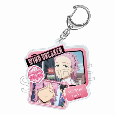 【グッズ-キーホルダー】WIND BREAKER コラージュアクリルキーホルダー 桐生 三輝