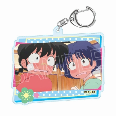 【グッズ-キーホルダー】らんま1/2 百面相キーホルダー 乱馬&あかね