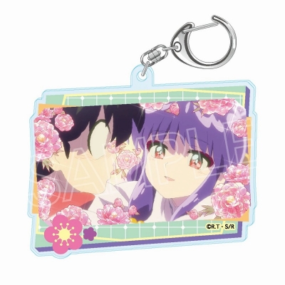 【グッズ-キーホルダー】らんま1/2 百面相キーホルダー 乱馬&シャンプー