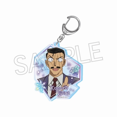 【グッズ-キーホルダー】名探偵コナン シャインシリーズ オーロラアクリルキーホルダー 毛利小五郎