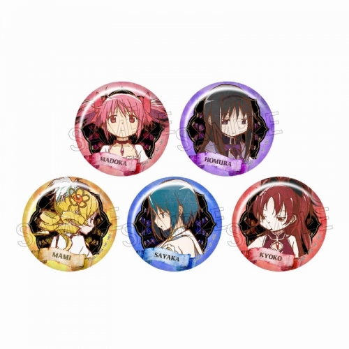 グッズ-バッチ】魔法少女まどか☆マギカ ヴィンテージシリーズ 缶 