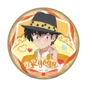 【グッズ-バッチ】らんま1/2 フラワーブーケ キラキラ缶バッジ 響 良牙の画像