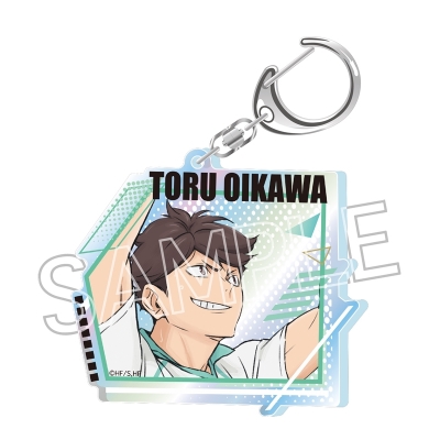 【グッズ-キーホルダー】ハイキュー!! シャインシリーズ オーロラアクリルキーホルダー 及川 徹