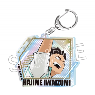 【グッズ-キーホルダー】ハイキュー!! シャインシリーズ オーロラアクリルキーホルダー 岩泉 一