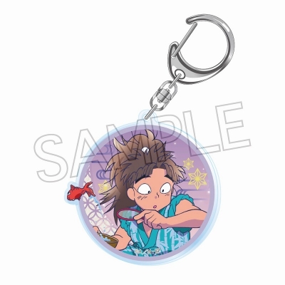 【グッズ-キーホルダー】忍たま乱太郎 アクリルキーホルダー-夏祭りの段- 竹谷八左ヱ門