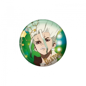 グッズ-バッチ】Dr.STONE 箔押し缶バッジ 石神千空 | アニメイト
