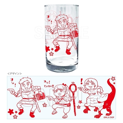 【グッズ-タンブラー・グラス】ダンジョン飯 ヨシ!グラス ライオス・マルシル・ファリン(キメラ)