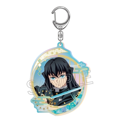 【グッズ-キーホルダー】鬼滅の刃 オーロラアクリルキーホルダー 時透無一郎A