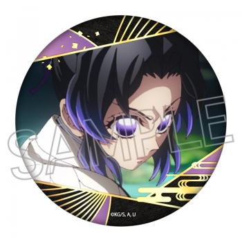 グッズ-バッチ】鬼滅の刃 箔押し缶バッジ Vol.3 胡蝶しのぶ | アニメイト