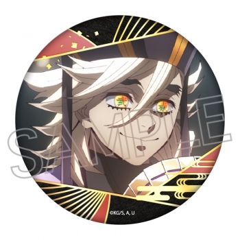 グッズ-バッチ】鬼滅の刃 箔押し缶バッジ Vol.3 童磨 | アニメイト