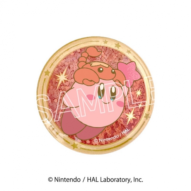 【グッズ-マグネット】星のカービィ KIRBY ホロスコープ・コレクション キラキラガラスマグネット H さそり座