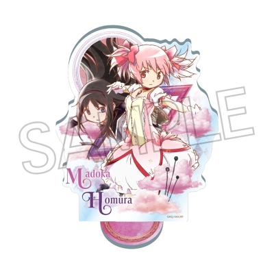 【グッズ-スタンドポップ】魔法少女まどか☆マギカ ヴィンテージシリーズ アクリルスタンド Vol.2 まどか&ほむら