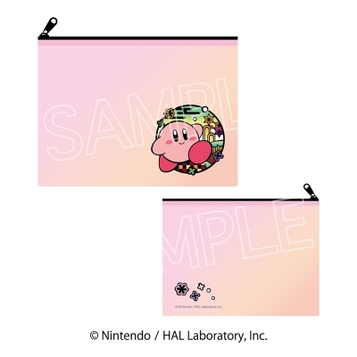 【グッズ-ポーチ】星のカービィ 切り絵シリーズ ポーチ Aさんぽ