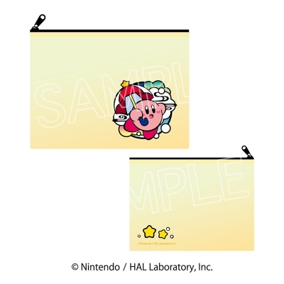 【グッズ-ポーチ】星のカービィ 切り絵シリーズ ポーチ Bパラソル