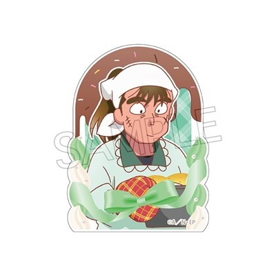 【グッズ-ステッカー】忍たま乱太郎 ステッカー -スイーツ作りの段- 中在家長次