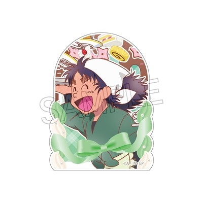 【グッズ-ステッカー】忍たま乱太郎 ステッカー -スイーツ作りの段- 七松小平太