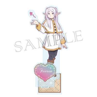 【グッズ-スタンドポップ】葬送のフリーレン ヴィンテージシリーズVol.5 アクリルスタンド フリーレンC(投げキッス)