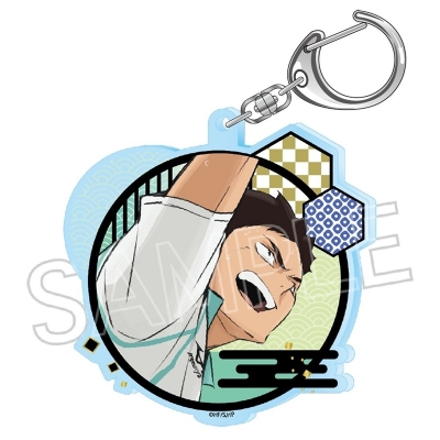 【グッズ-キーホルダー】ハイキュー!! 切り絵シリーズvol.6 アクリルキーホルダー 岩泉 一