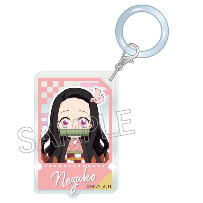 【グッズ-チャーム】鬼滅の刃 おしのびチャーム 竈門禰豆子