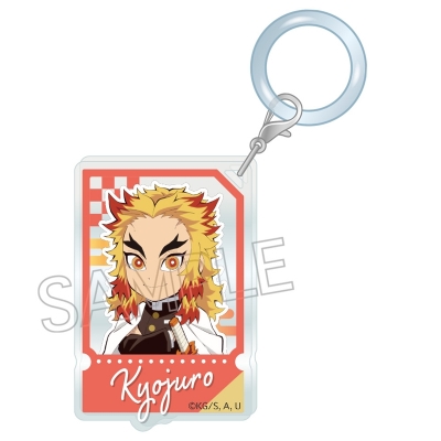 【グッズ-チャーム】鬼滅の刃 おしのびチャーム 煉獄杏寿郎