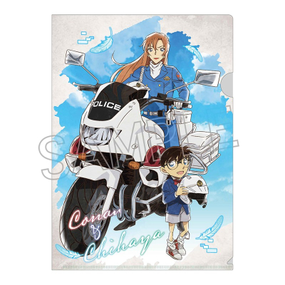 【グッズ-ファイル】名探偵コナン ヴィンテージシリーズVol.9 クリアファイル A(コナン&千速/松田&萩原)