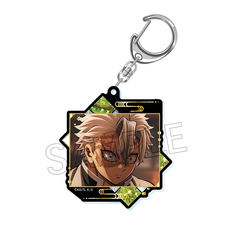 【グッズ-キーホルダー】鬼滅の刃 螺鈿風シリーズ アクリルキーホルダー Vol.5 不死川実弥