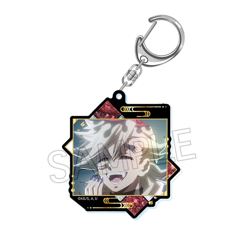 【グッズ-キーホルダー】鬼滅の刃 螺鈿風シリーズ アクリルキーホルダー Vol.5 童磨