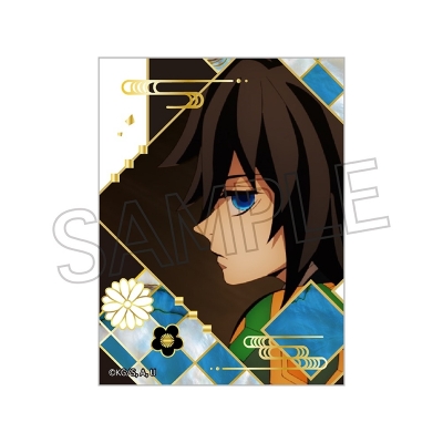 【グッズ-ステッカー】鬼滅の刃 螺鈿風シリーズ ステッカー Vol.5 冨岡義勇